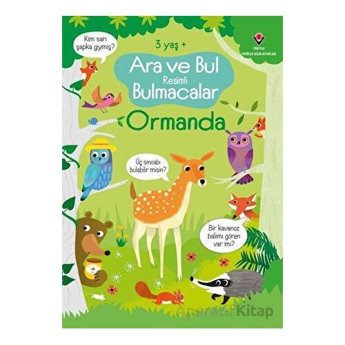 Ormanda - Ara ve Bul Resimli Bulmacalar - Gareth Lucas - TÜBİTAK Yayınları