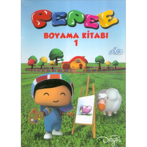 Düşyeri Pepee Boyama Kitabı-1