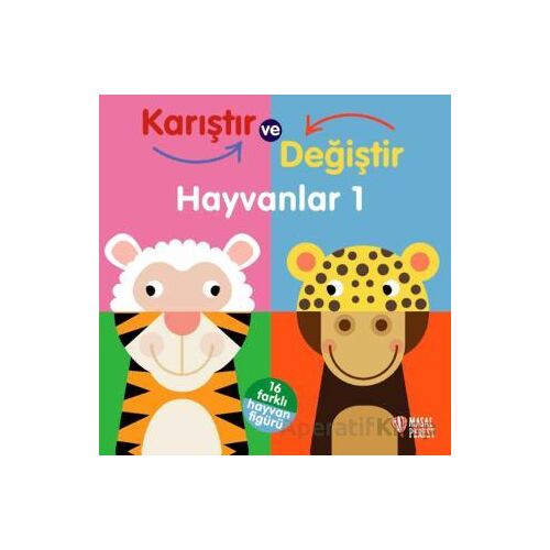 Karıştır ve Değiştir - Hayvanlar 1 - Kolektif - Masalperest