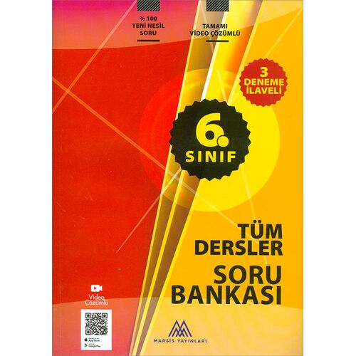 6.Sınıf Tüm Dersler Soru Bankası Marsis Yayınları