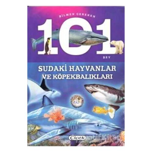 Bilmen Gereken 101 Şey - Sudaki Hayvanlar ve Köpekbalıkları - Niko Dominguez - Çiçek Yayıncılık