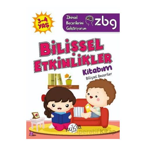 ZBG 3-4 Yaş Bilişsel Etkinlikler Kitabım - Buçe Dayı - Kukla Yayınları