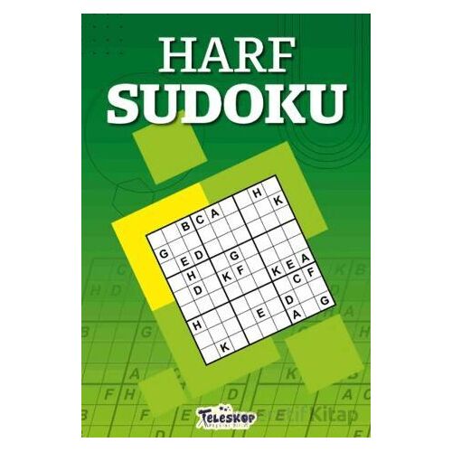 Harf Sudoku - Hakan Kayar - Teleskop Popüler Bilim