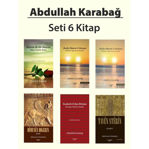 Abdullah Karabağ Seti (6 Kitap) Paket Kitap Kampanyası