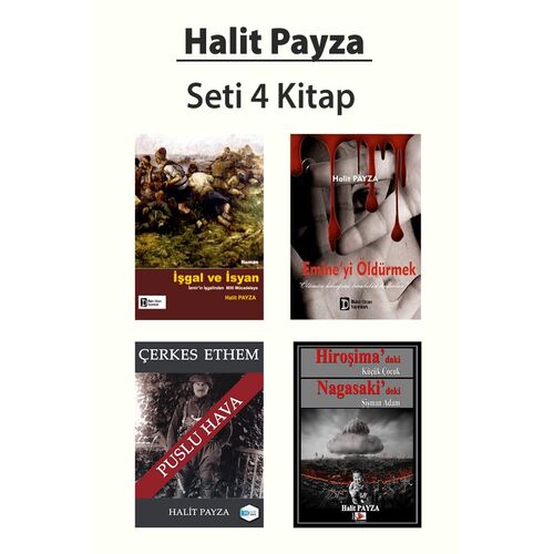 Halit Payza Seti (4 Kitap) Paket Kitap Kampanyası