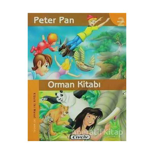 Peter Pan - Orman Kitabı - Kolektif - Çiçek Yayıncılık