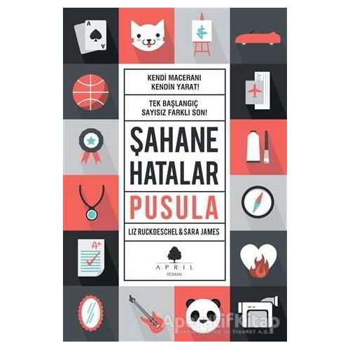 Şahane Hatalar - Pusula - Sara James - April Yayıncılık