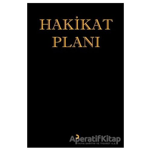 Hakikat Planı - Emrah Eryılmaz - Cinius Yayınları