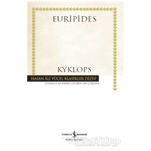 Kyklops - Euripides - İş Bankası Kültür Yayınları