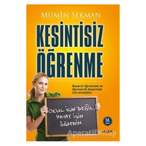 Kesintisiz Öğrenme - Mümin Sekman - Alfa Yayınları