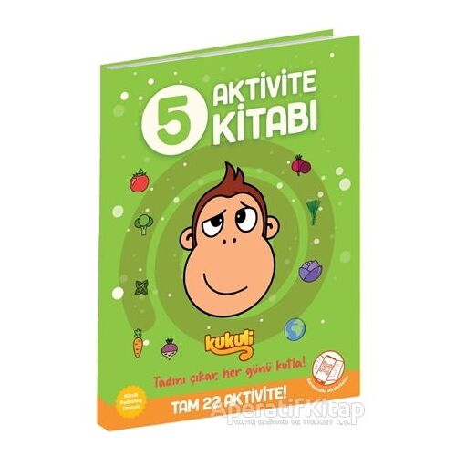 Kukuli Aktivite Kitabı - 5 - Serhat Akdeniz - Beta Kids