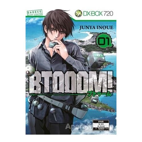 Btooom! 01 - Junya Inoue - Komikşeyler Yayıncılık