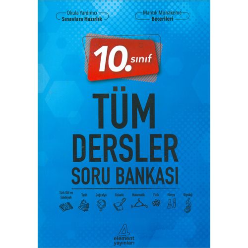 Element 10.Sınıf Tüm Dersler Soru Bankası