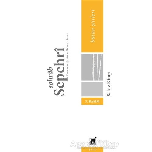 Sekiz Kitap - Sohrab Sepehri - Ayrıntı Yayınları