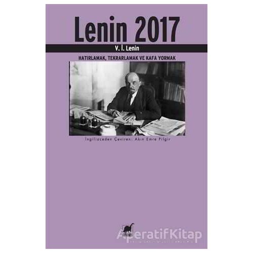 Lenin 2017 - Vladimir İlyiç Lenin - Ayrıntı Yayınları