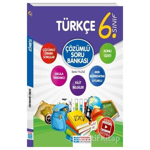 6. Sınıf Exatlon Serisi Türkçe Yeni Nesil Soru Bankası - Seda Yıldız - Evrensel İletişim Yayınları